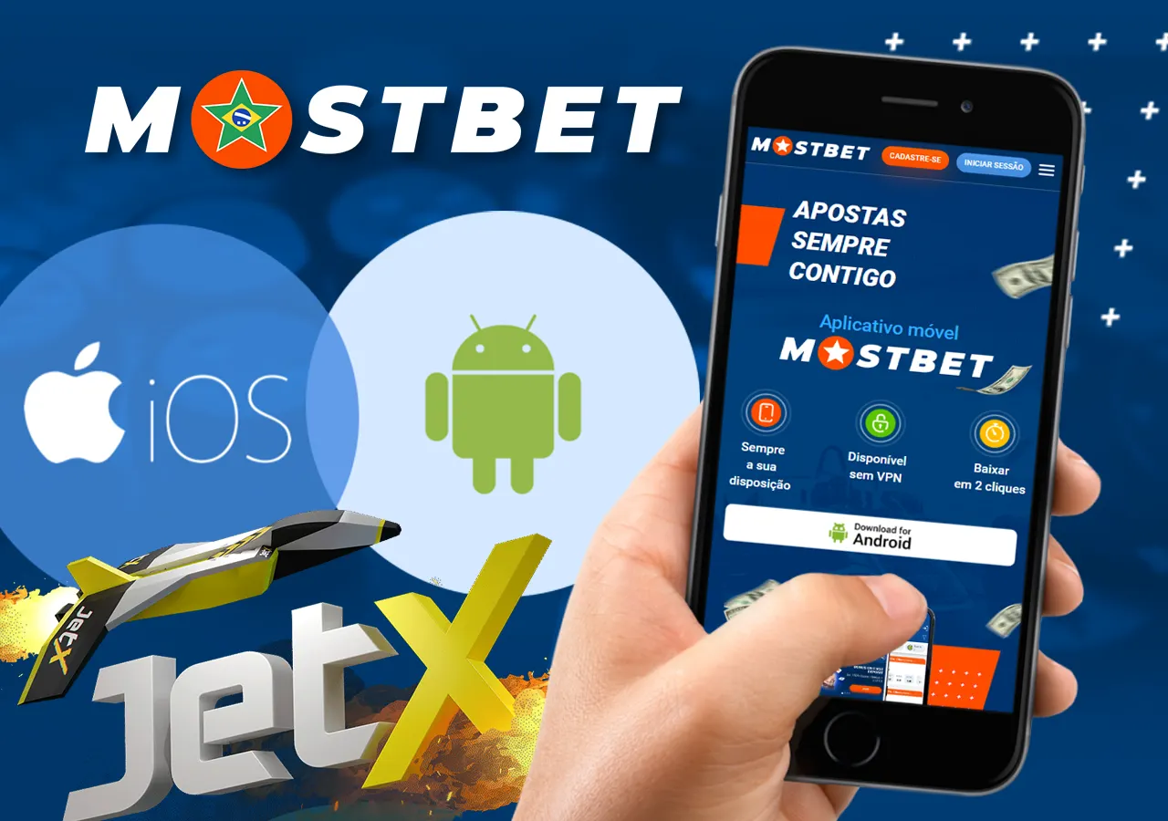 Instale o conveniente aplicativo móvel da Mostbet para acessar o jogo a qualquer hora e em qualquer lugar